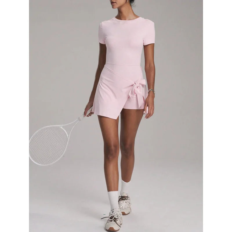LUNA – Side-Tie Sculpt Active Dress