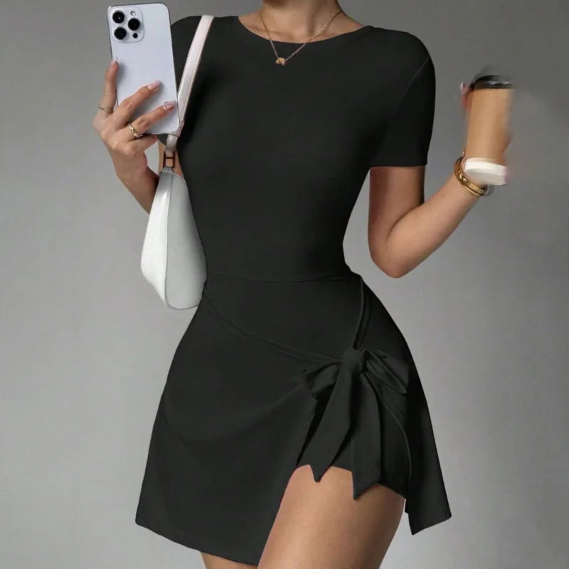 LUNA – Side-Tie Sculpt Active Dress
