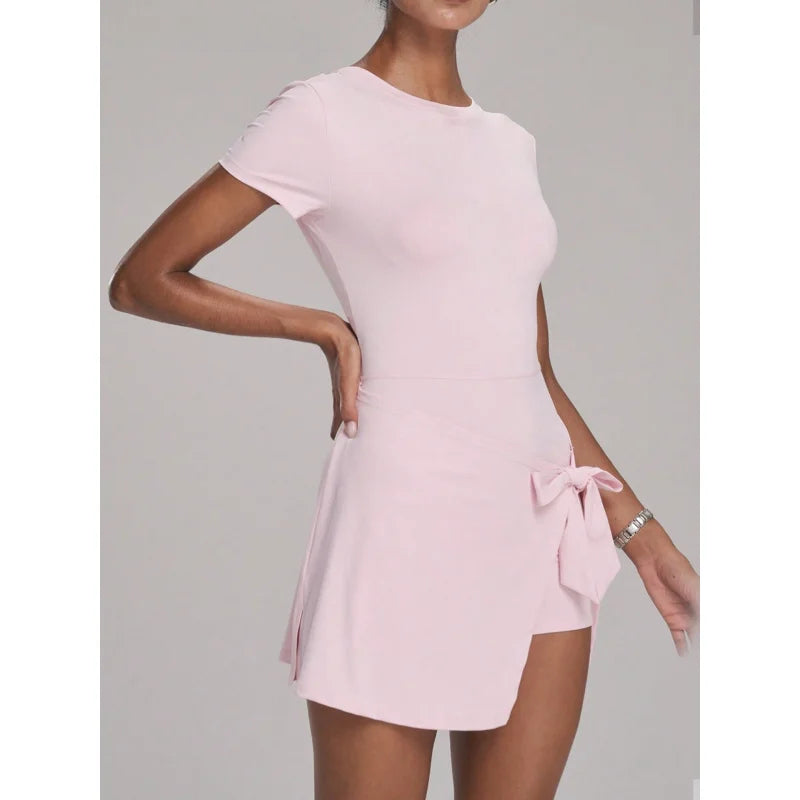 LUNA – Side-Tie Sculpt Active Dress